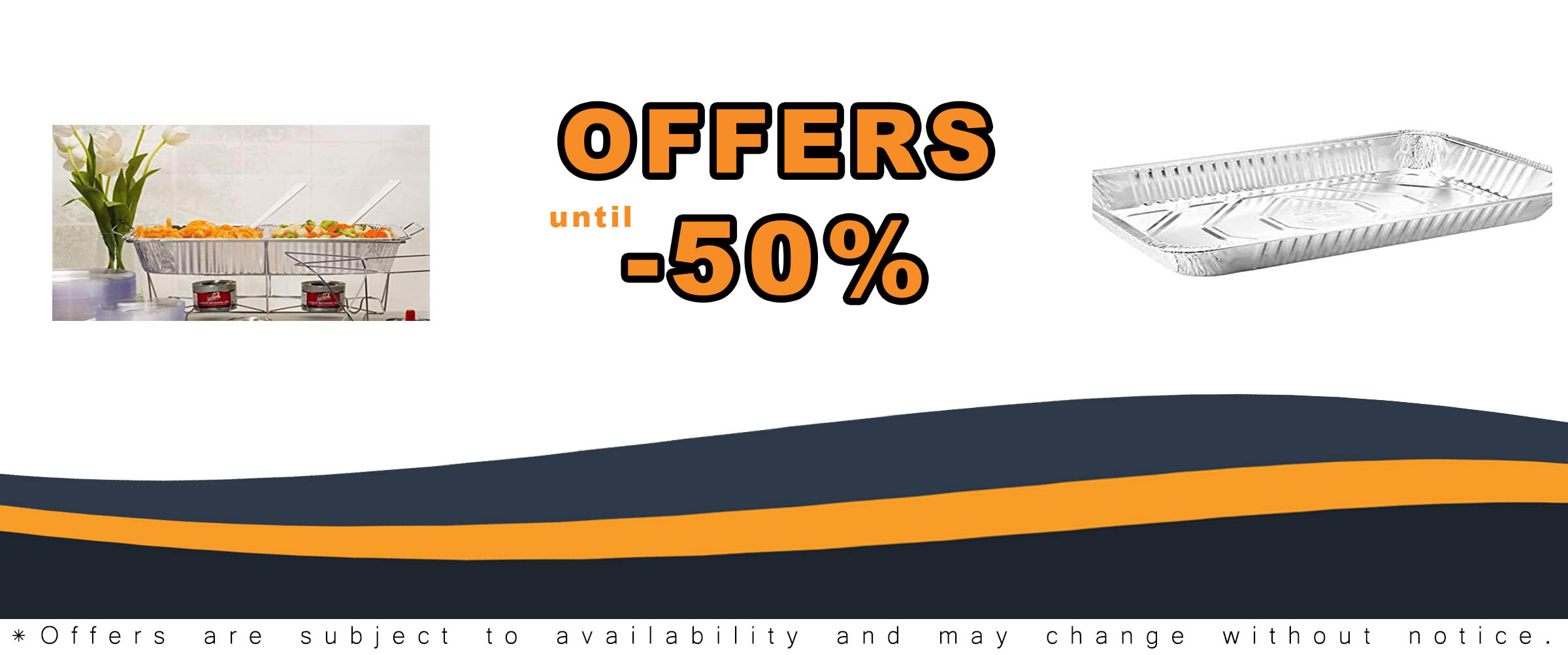 Full-size aluminum disposable roasting and baking pans, extra heavy-duty 21"x13" foil trays for catering, hotels, and buffets  