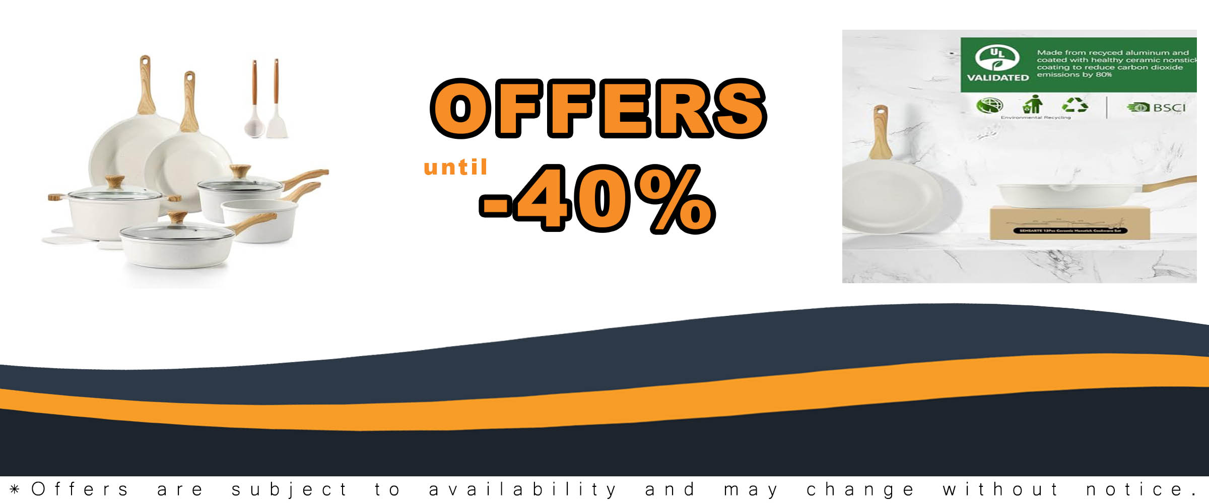 SENSARTE Nonstick Ceramic Cookware Set 16-Piece with stay-cool handles and silicone utensils, perfect for healthy cooking.  