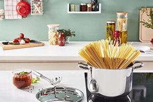 Lagostina Sfiziosa 24-Piece Stainless Steel Cookware Set with Induction and Oven Safety  