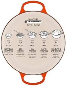 Le Creuset Enameled Cast Iron Signature Round Dutch Oven, 7.25 qt., Oyster - Elegant and durable cookware for any kitchen