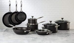 Le Creuset Toughened Nonstick PRO Crepe Pan with Rateau, 11" featuring superior nonstick surface