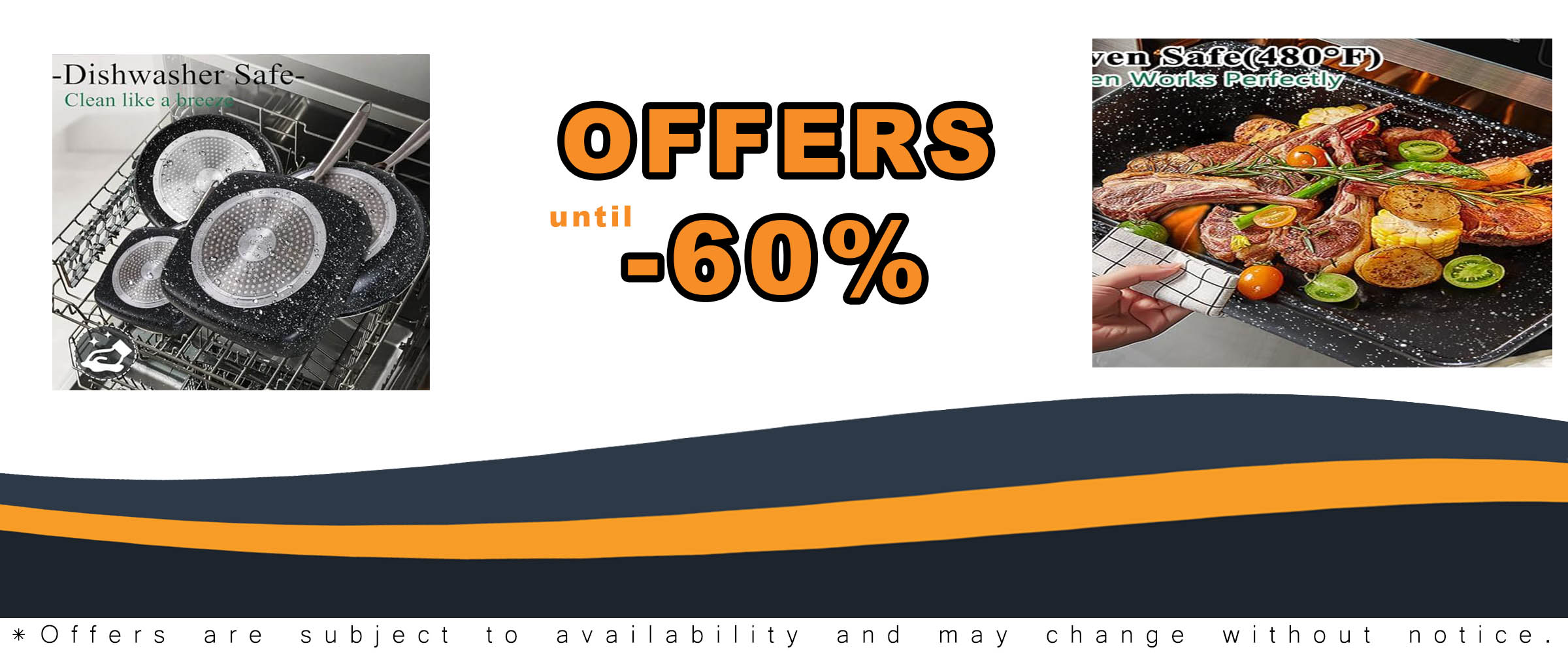 VECELO 20pcs Pots and Pans Set Non Stick with Maifan Stone Coating