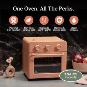 Our Place Wonder Oven, 6-in-1 air fryer and toaster oven with steam infusion, compact and countertop-friendly design, multifunctional cooking