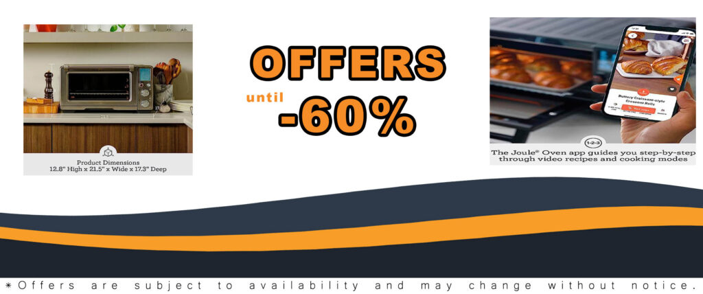 Breville the Joule Oven Air Fryer Pro BOV950BST in black stainless steel with air fryer and convection features