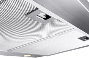 OVO 30 inch Under Cabinet Range Hood with 3-Speed Exhaust Fan, Stainless Steel Finish, and 3000K LED Lights