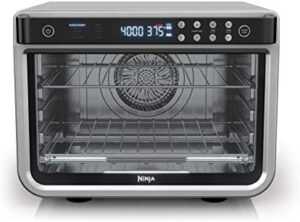 Ninja DT201C Foodi 10-in-1 XL Pro Air Fry Oven, stainless steel design, cooking functions, air fryer