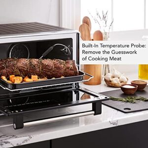 KitchenAid Dual Convection Countertop Oven with Air Fry and Temperature Probe, Black Matte, KCO224BM