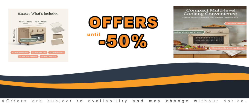 Large Wonder Oven – Steam: Cook Faster, Healthier, and More Flavorful Meals