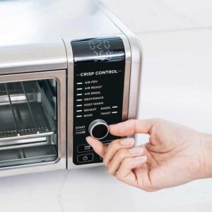 Ninja 10-in-1 Digital Air Fry Oven with stainless steel body and extra-large capacity