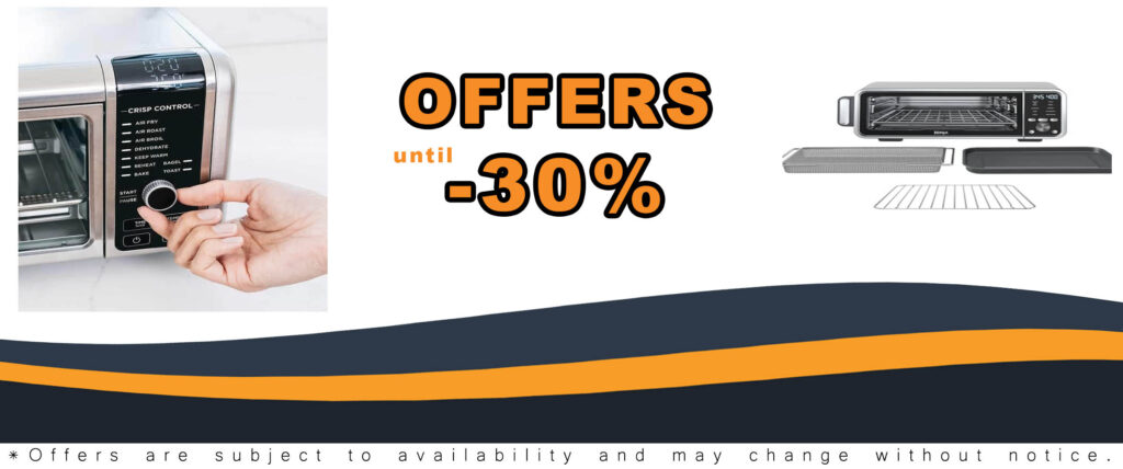 Ninja 10-in-1 Digital Air Fry Oven with stainless steel body and extra-large capacity