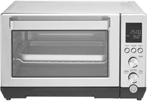 GE Convection Toaster Oven with Quartz Heating Technology and Stainless Steel Finish  
