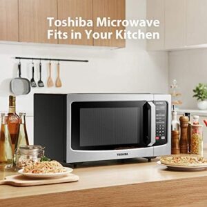 Toshiba TMC16S4AST Microwave Oven with Origin Inverter Technology and LCD Display