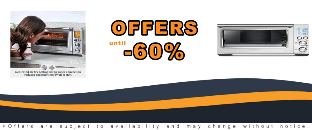 Breville Smart Oven Air Fryer BOV860BSS, brushed stainless steel with air fry function