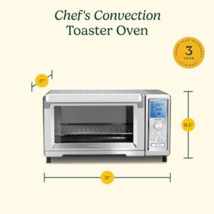 Cuisinart Convection Toaster Oven in Stainless Steel with Multiple Cooking Functions