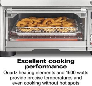 Hamilton Beach® Professional Sure-Crisp® Air Fry Digital Toaster Oven on a kitchen countertop