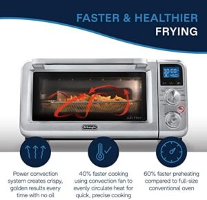 De'Longhi Air Fry Toaster Oven with Convection, 14L, Digital controls and 9 cooking functions  