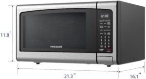 FRIGIDAIRE 1.2 cu ft Microwave with Digital Air Fryer and Convection Oven in Stainless Steel Finish  