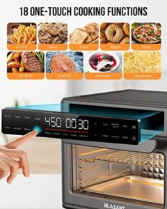 BLAZANT T-26 Large Capacity Toaster Oven with Air Fryer and Dishwasher Safe Panel