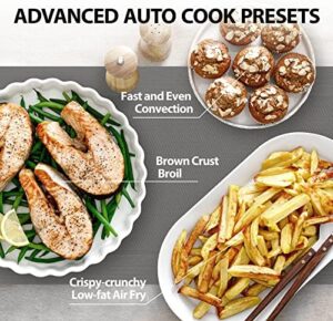 TOSHIBA Air Fryer Combo 8-in-1 Countertop Microwave Oven with Convection and Broil  