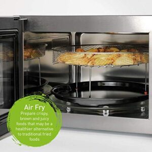 Panasonic NNCD87KSC 4-in-1 Combination Oven in stainless steel with air fry, convection, microwave, and broil features  