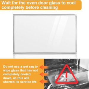 WB56X22160 Range Oven Inner Door Glass for GE Oven - Perfect Replacement for High Temperature Resistance and Energy Savings