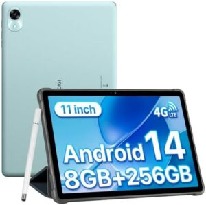UMIDIGI G9 Tab Tablet 11 Inch, Android 14, Dual SIM, Stylus, 7200mAh Battery, Green
