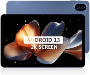 Veidoo 12 inch Tablet Android 13 with 16GB RAM, 256GB ROM, 2K Display and Octa-Core Processor