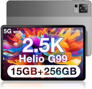 DOOGEE T30 Pro 2.5K 11 Inch Tablet with 15GB RAM, 256GB ROM, and 20MP Camera