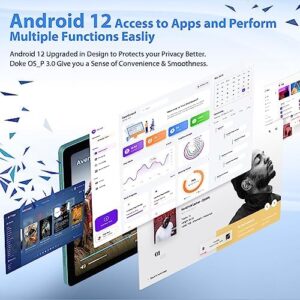 Blackview 10.36 inch 2K Tablet with Octa-core Processor, 14GB RAM, and Dual 16MP Cameras