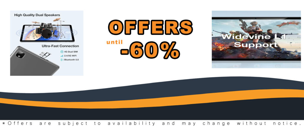 DOOGEE T30E 11-inch Tablet with T606 Octa-Core Processor, Android 14, and 8000mAh Battery