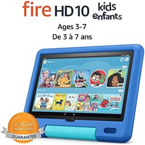 Fire HD 10 Kids Tablet in Sky Blue with 10.1" Full HD Display