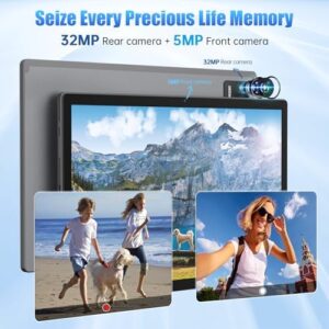 MESWAO 14 Inch Tablet with Android 14, Helio G99 processor, and 12000mAh battery