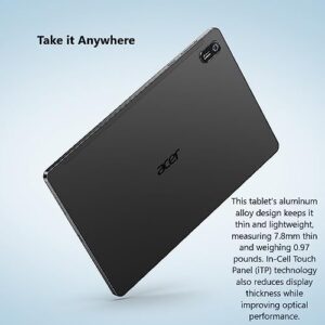 ICONIA P10-11-K5P5 tablet with 10.4" 2K display and MT8183 processor