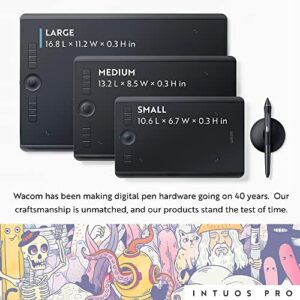 Intuos Pro Digital Graphic Drawing Tablet for Mac or PC, Large (PTH860) – Premium Digital Drawing Tablet for Artists