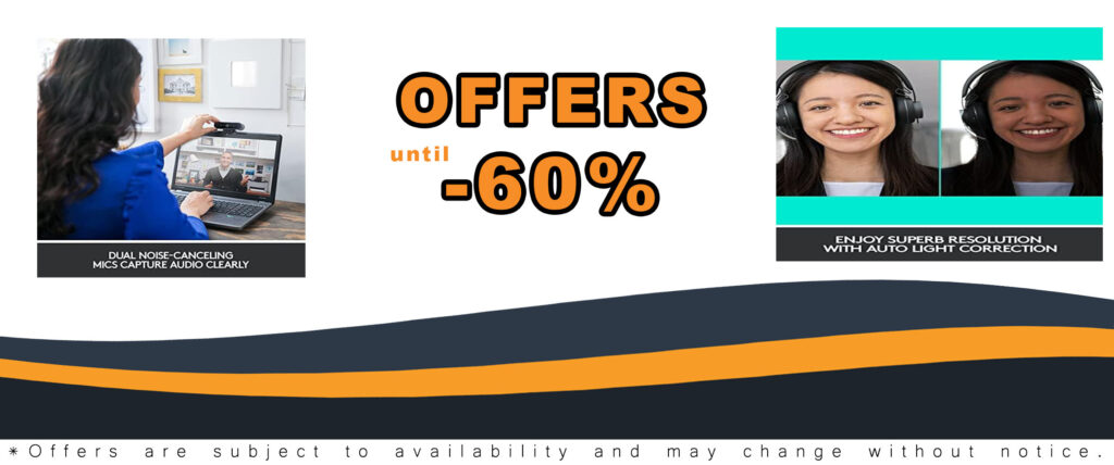Brio 4K Webcam with Ultra HD Video and Noise-Canceling Mic for Clear Communication