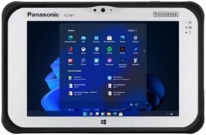 Panasonic Toughpad FZ-M1 MK3, rugged tablet with 7-inch touch screen, stylus, and Windows 11 Pro