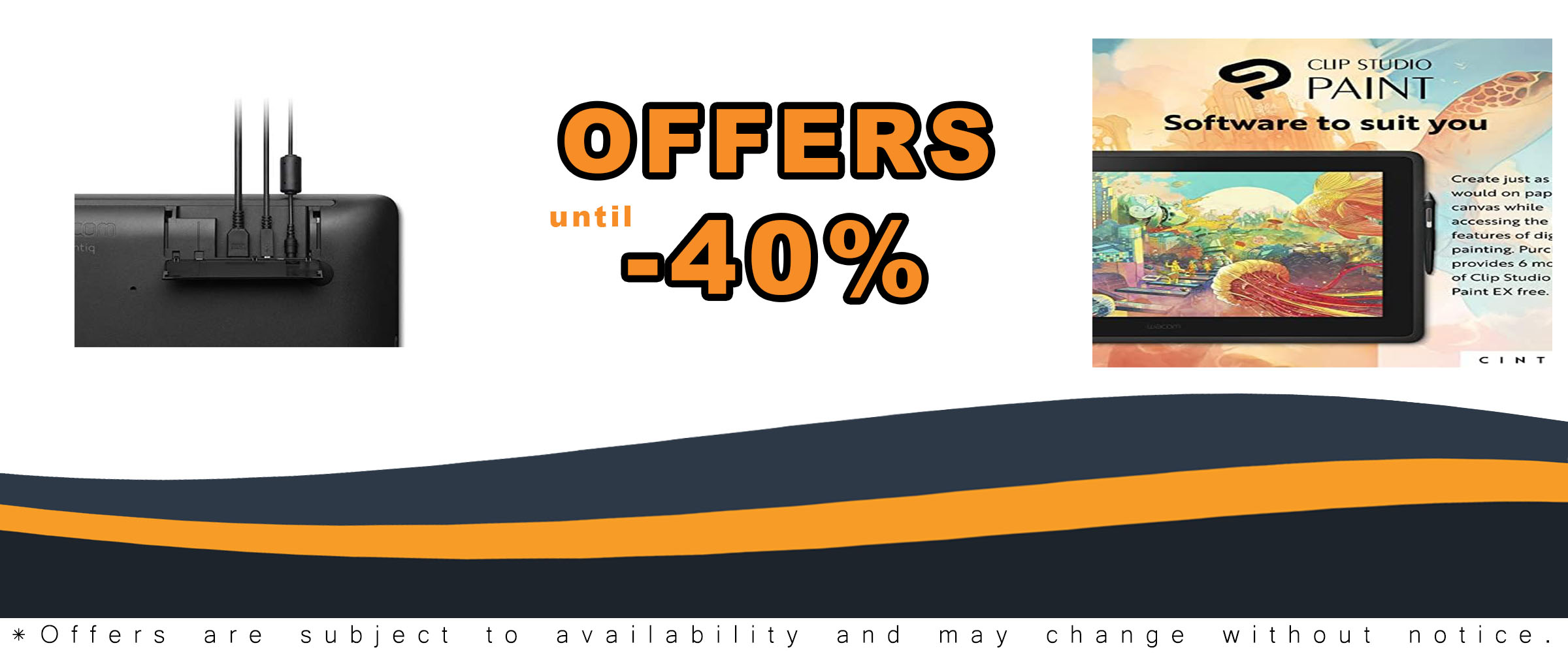 Cintiq 22 Drawing Tablet with HD Screen and 8192 Pressure Levels