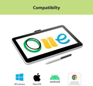 One 12 Drawing Tablet with Screen – HD full-laminated digital art tablet for Mac, Windows, and Chromebook