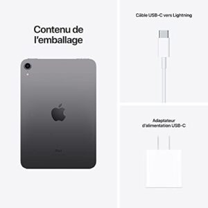 iPad Mini (6th Generation) with A15 Bionic chip and 8.3-inch Liquid Retina Display