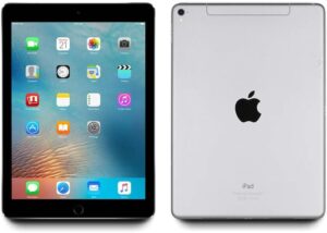 Apple iPad Pro 9.7-inch (128GB, Wi-Fi, Space Gray) 2016 Model - Refurbished front view