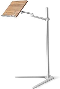 Shikha Book Stand for Reading with Wooden Pad and Metal Support