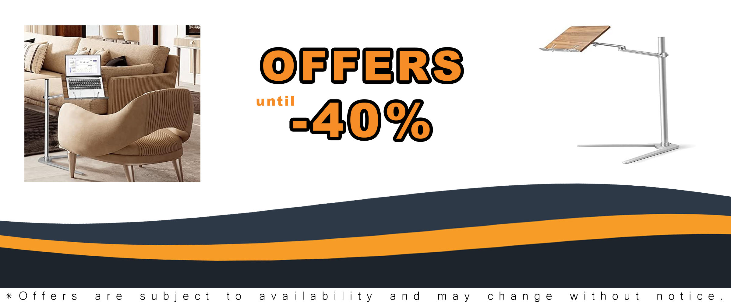 Shikha Book Stand for Reading with Wooden Pad and Metal Support