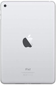 Apple iPad Mini 4 - 128GB Wi-Fi - Silver (Renewed) on a white background