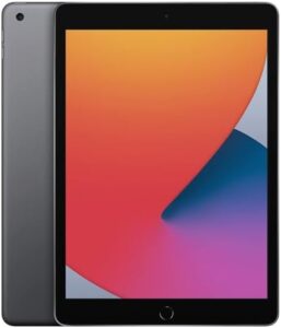 Apple iPad (10.2-in, Wi-Fi/LTE, 128GB) - Space Gray (7th Gen, 2019) (Renewed) - A sleek tablet with excellent performance and storage