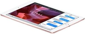 Apple iPad Pro Tablet (256 GB, LTE, 9.7in) Rose Gold (Renewed) - 9.7 inch Retina display