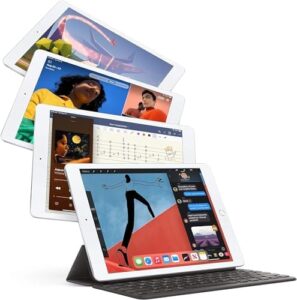 Apple iPad 10.2-inch (8th Gen, 2020) Silver (Renewed) with 128GB storage and Wi-Fi