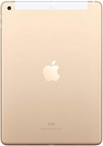 Apple iPad 9.7in 2017 Gold Renewed model with WiFi, 32GB storage