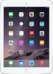 Apple iPad Air 2 MH2N2LL/A (64GB, Wi-Fi + 4G, Silver) Renewed with sleek design and powerful performance