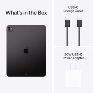 iPad Pro 13-inch (M4) Space Black with Ultra Retina XDR Display, 2TB, Face ID, and 12MP Cameras
