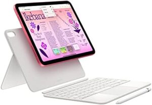 2022 Apple iPad (10.9-inch, Wi-Fi, 64GB) - Pink (Renewed) - Sleek and powerful tablet for everyday use